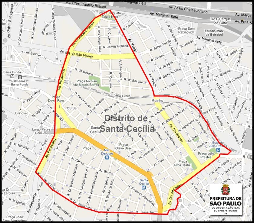 harta e santa cecilia Sao Paulo